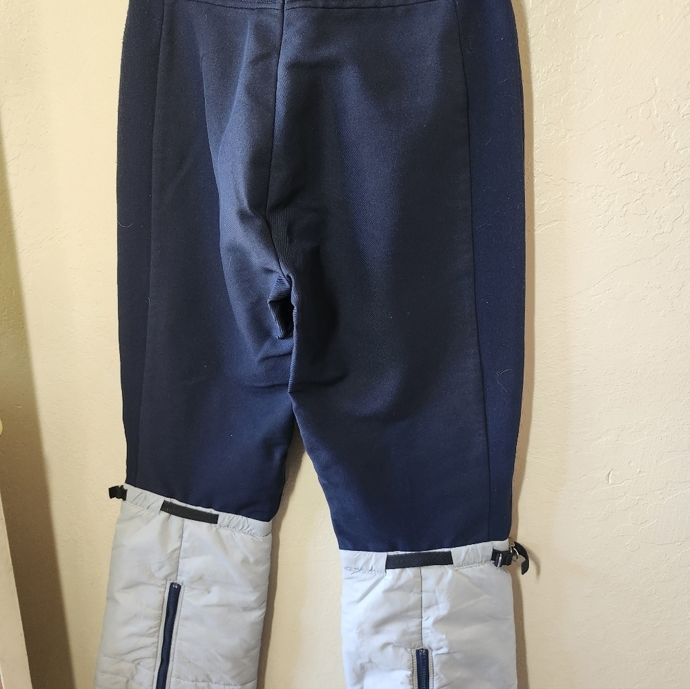 Roei Navy and Gray Padded Pants Ski Pants - Picture 2 of 3